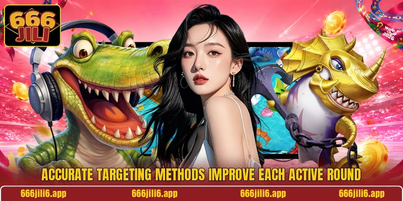 Accurate targeting methods improve each active round Accurate targeting methods improve each active round