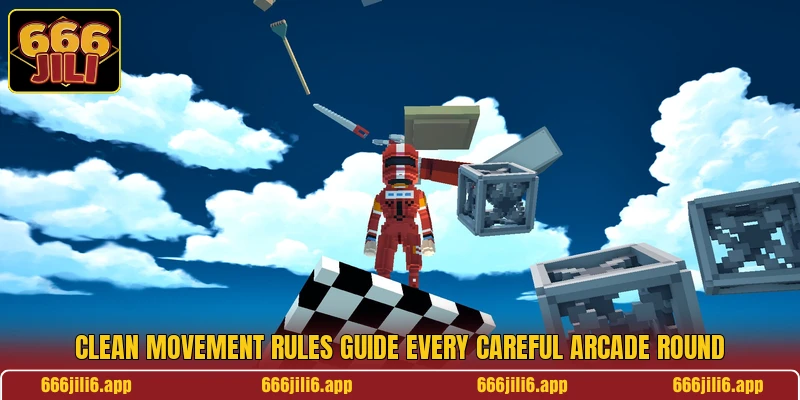 Clean movement rules guide every careful arcade round Clean movement rules guide every careful arcade round