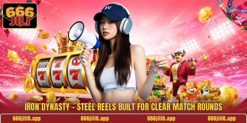 Iron Dynasty - Steel Reels Built For Clear Match Rounds Iron Dynasty - Steel Reels Built For Clear Match Rounds