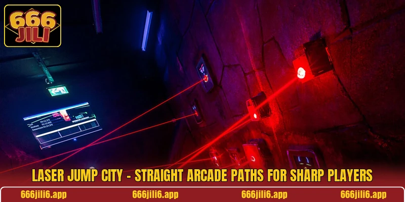 Laser Jump City - Straight Arcade Paths For Sharp Players Laser Jump City - Straight Arcade Paths For Sharp Players
