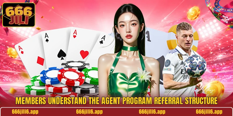 Members understand the agent program referral structure