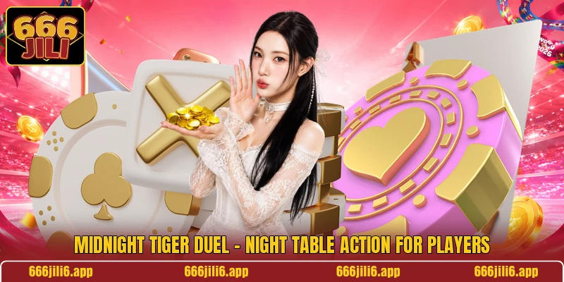 Midnight Tiger Duel - Night Table Action For Players Midnight Tiger Duel - Night Table Action For Players